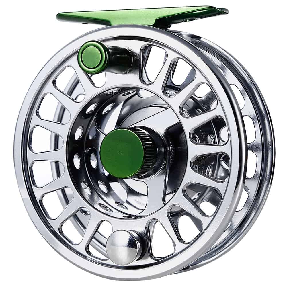 BluFied Fly Reel Fishing Reel with Stainless Steel Ball Bearings Aluminum Alloy CNC Machined Body