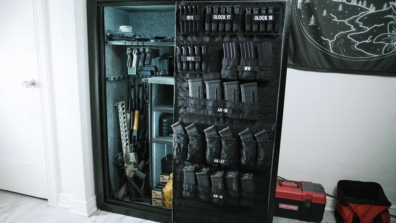 liberty gun safe door organizer