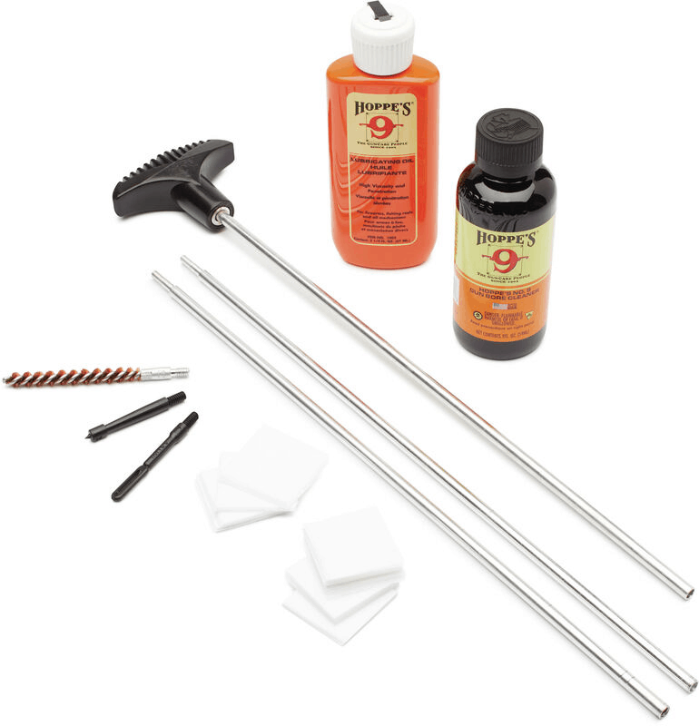 Hoppe’s No. 9 Cleaning Kit with Aluminum Rod, 9mm Pistol